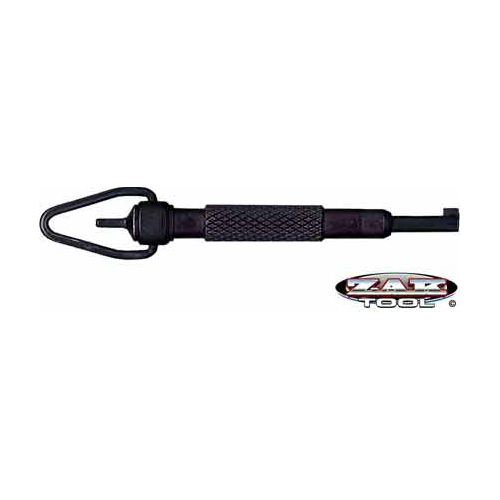 Short Round Swivel Key - Black photo