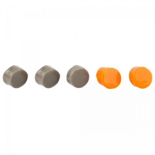 Walker's/Silicone Ear Plug/3 Pairs/Orange and FDE photo