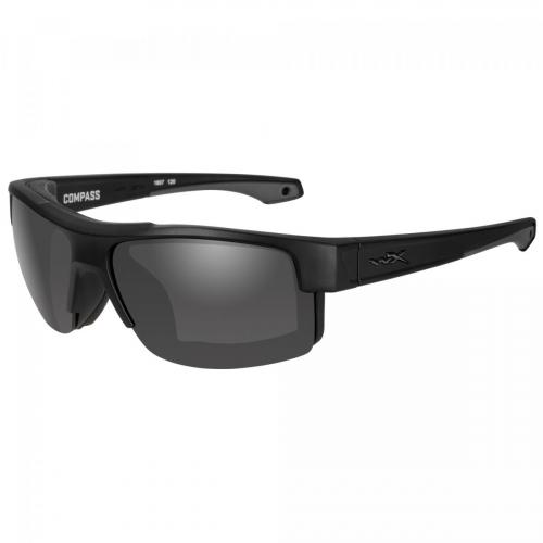 Wiley X COMPASS Smoke Grey Lens/Black photo