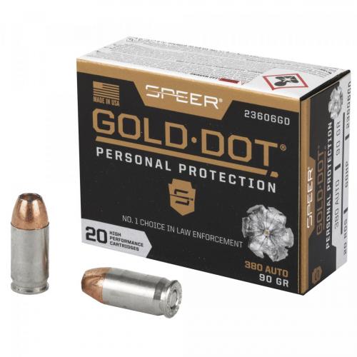 CCI/Speer Gold Dot 380ACP 90Gr Hollow photo