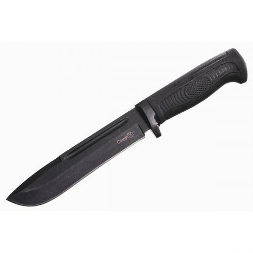 Kizlyar Knife "Samur". Stonewash Black photo