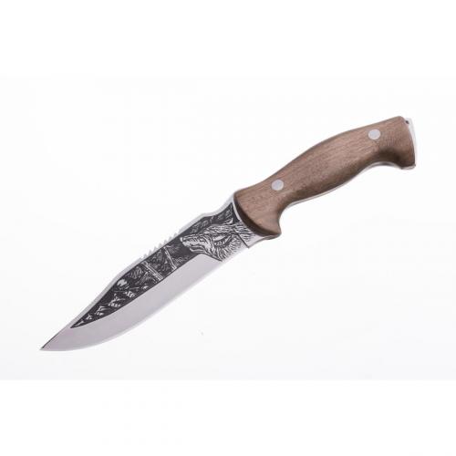 Kizlyar Knife Taiga. Engraved. photo