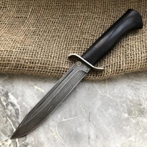 Baranov Bulat Knife T002-NR40 Stabilized hornbeam. photo