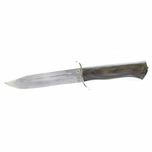 Baranov EI-107-TC steel Knife.T002. Bog Oak. photo