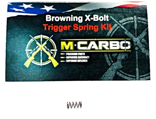 M-Carbo Browning X-Bolt Trigger Spring Kit photo