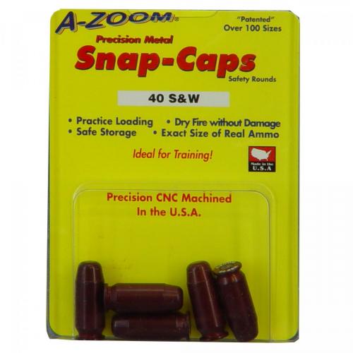 A-Zoom Snap Caps 40S&W 5Pk photo