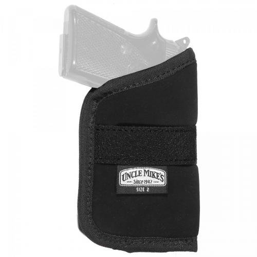 Uncle Mike's/Inside Pocket Holster/Size 2 Ambidextrous/Black photo