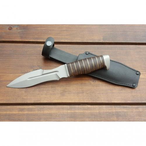 Melita-k Knife Punisher. Civilian Version. Leather photo