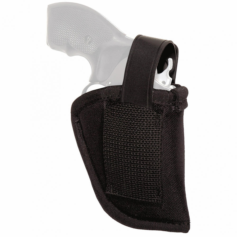 Uncle Mike's Ambidextrous Hip Holster w/Pouch Size 36 Black - 4Shooters