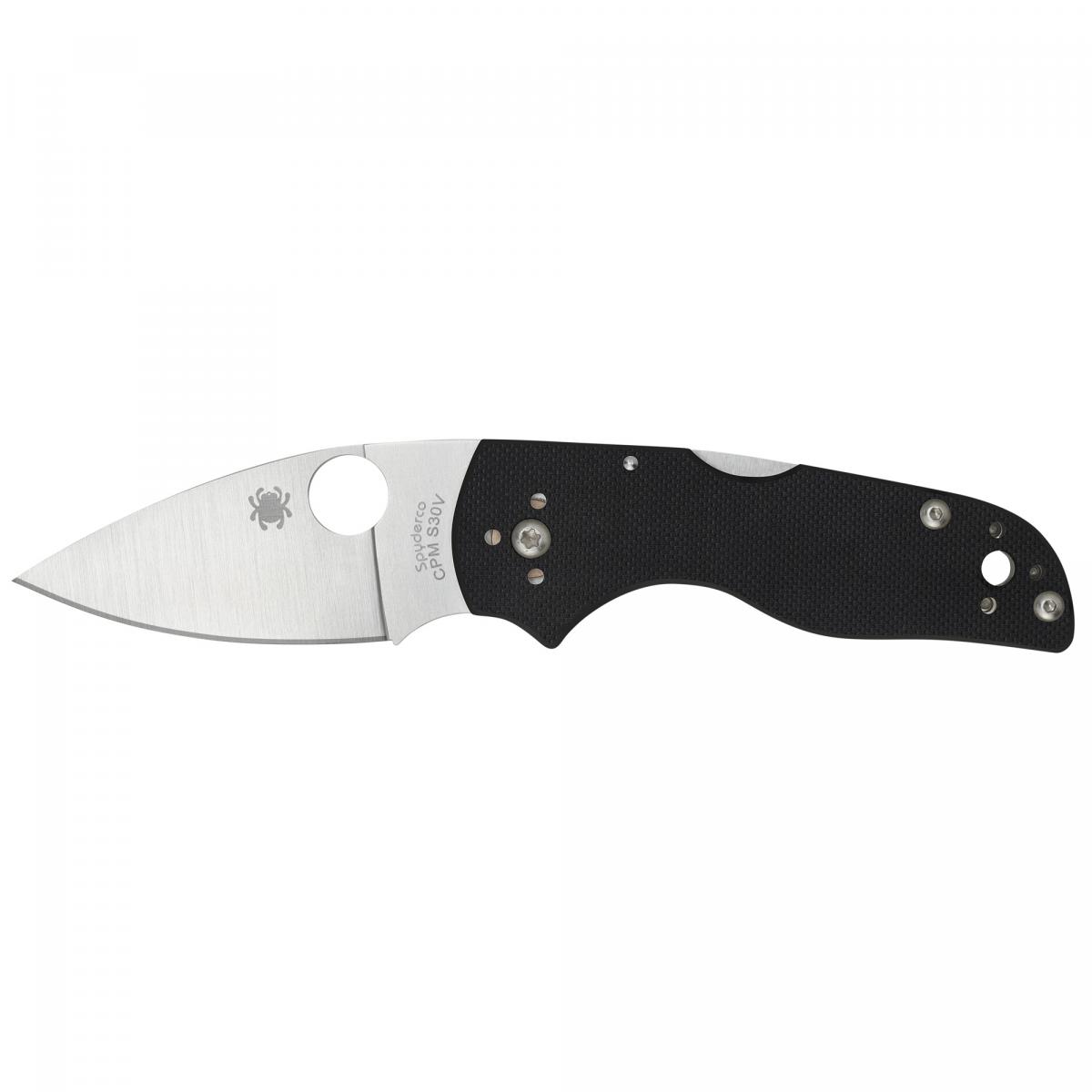 Spyderco Lil' Native G10 Black Plain - 4Shooters