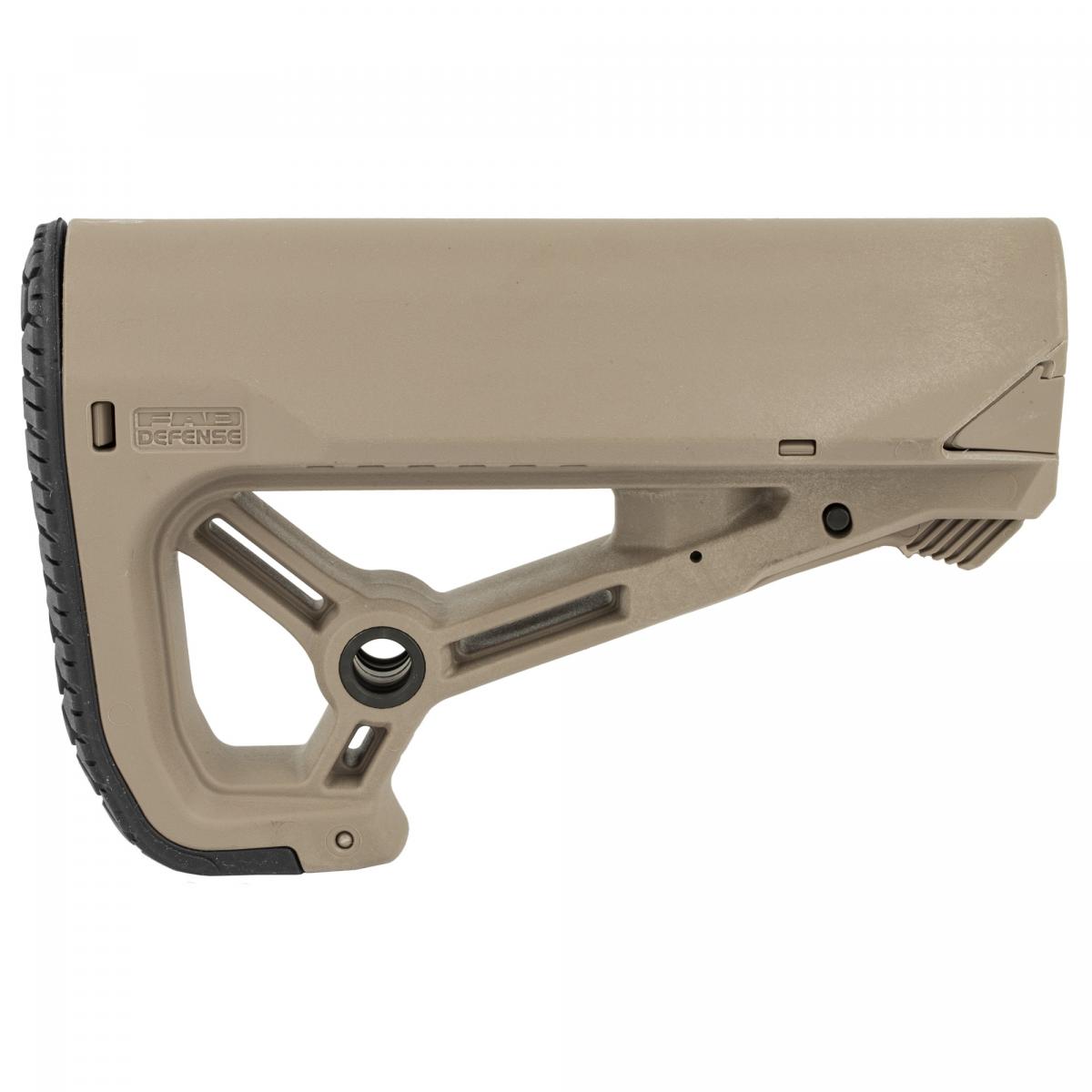 Fab Defense AR15/M4 Compact Stock FDE - 4Shooters