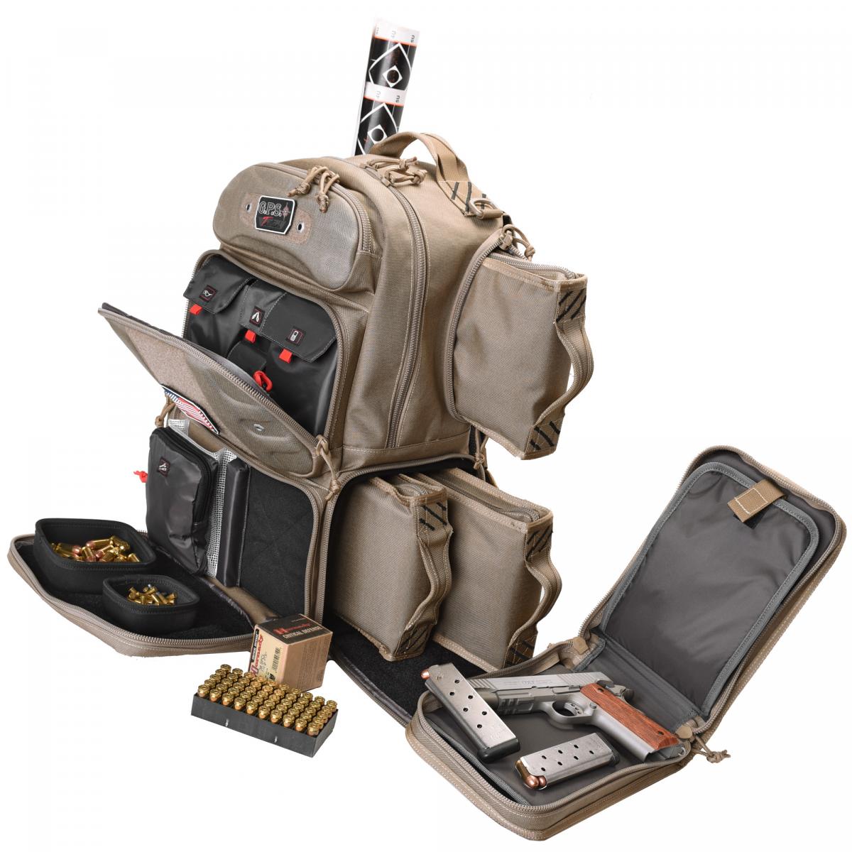 G Outdoors  GPS Tactical  Range Pack Tall 4Shooters