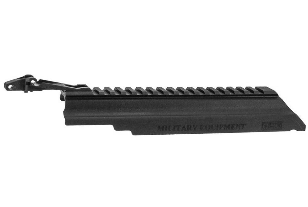 Second generation milled AK Receiver dust cover with picatinny rail for opt...