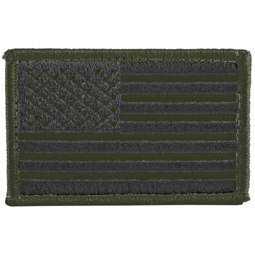 BLACKHAWK Patch American Flag OD Green/Black photo